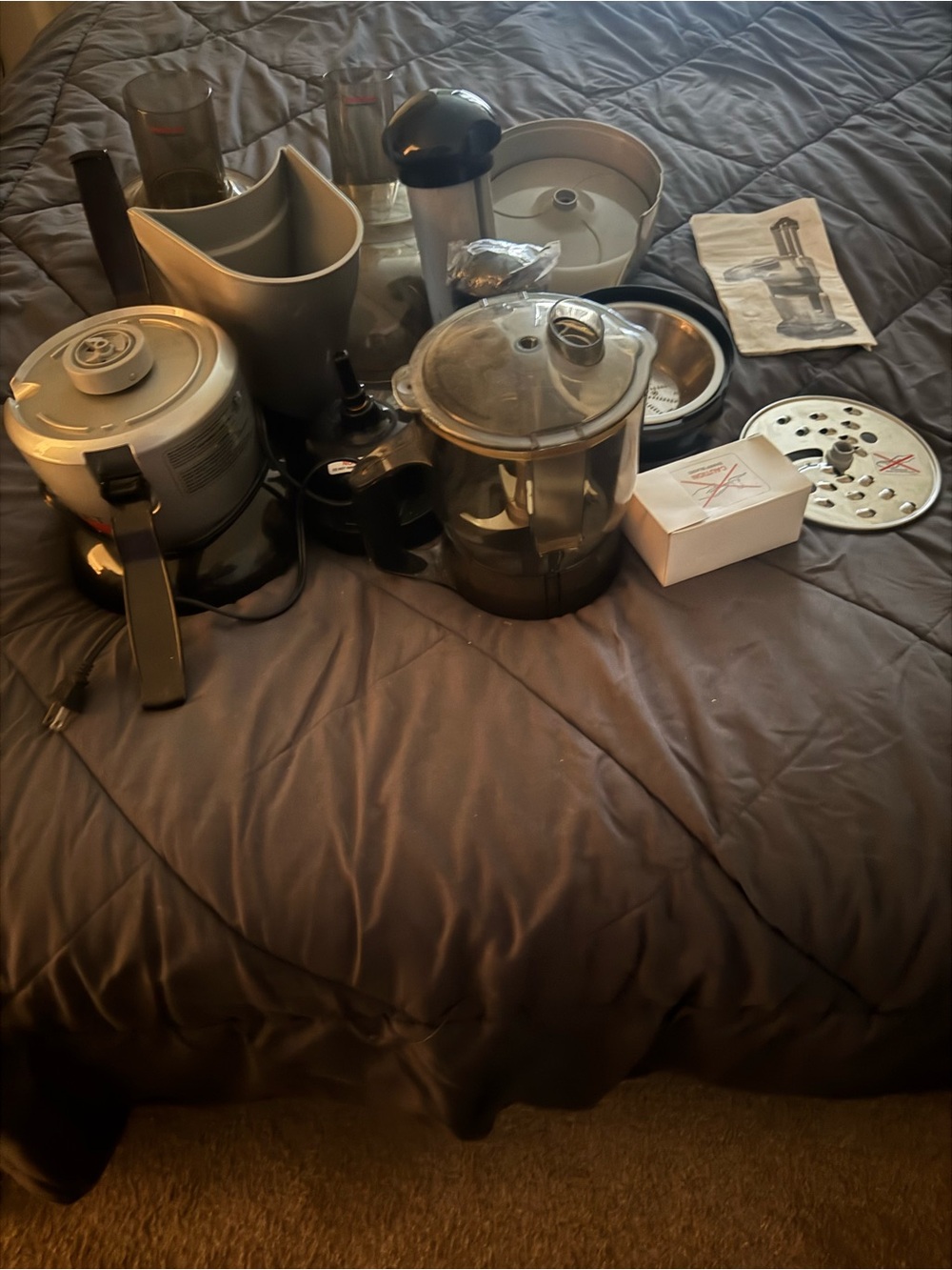 Food Processor Replacement Parts Kit - Gray